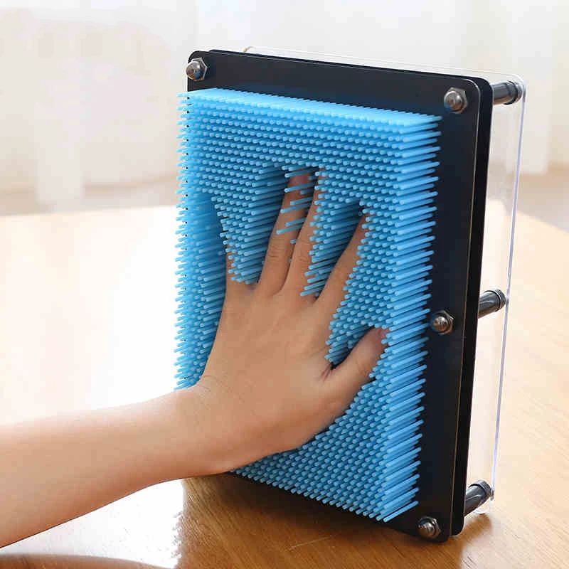 Günstige 3D Klon Form Pin Kunst Spielzeug Skulptur Kreative Veränderbar Pinscreen Nadel Form für Kinder Erwachsene M09