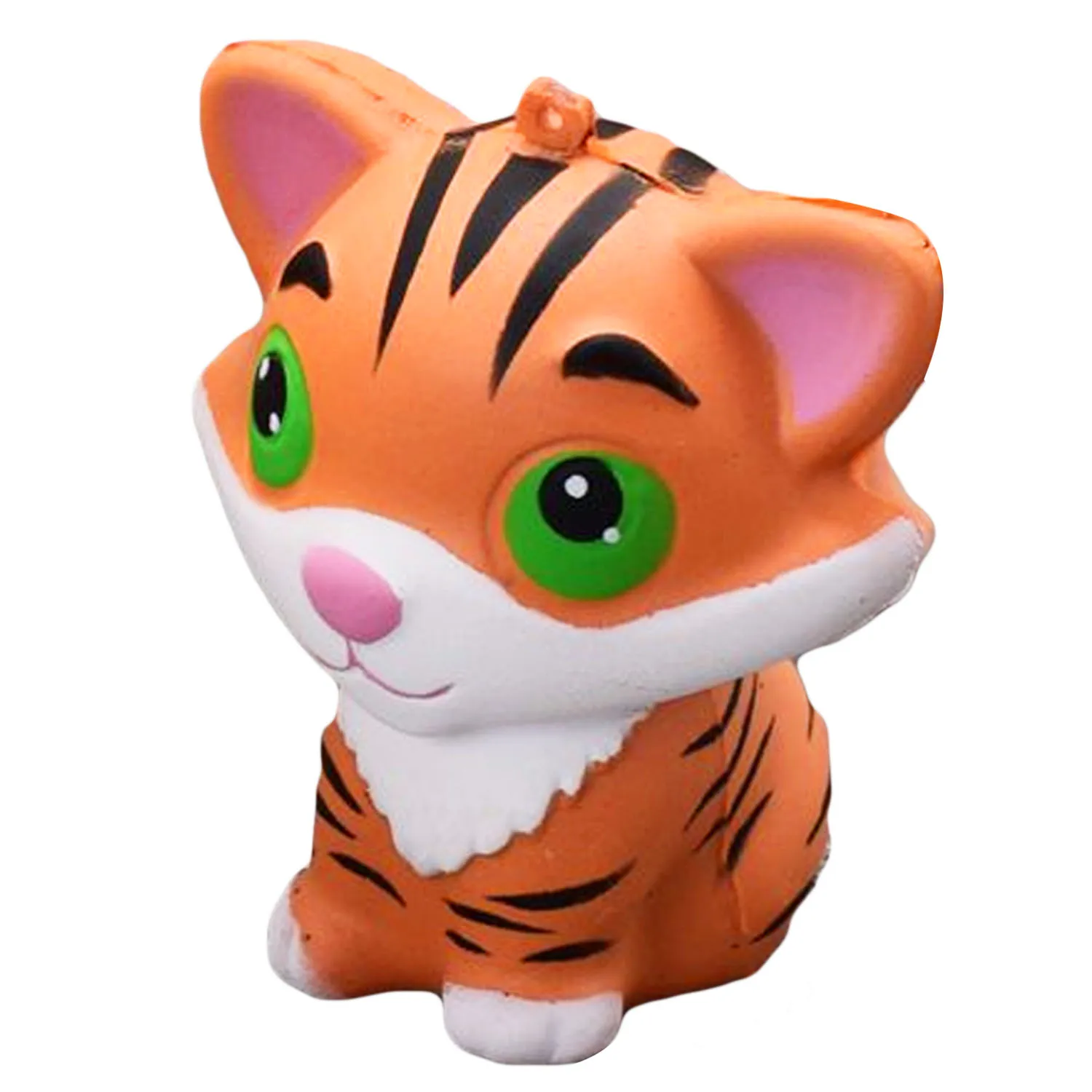 Мягкая мультяшная игрушка Jumbo Kawaii черепаха тигр Цыпленок кошка сжимаемая