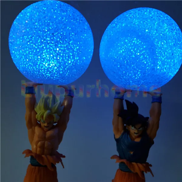 Dragon Ball Z Сон Гоку дух бомба DIY светодиодный ночной Светильник s лампа аниме Dragon Ball DBZ светодиодный светильник Рождественский Декор