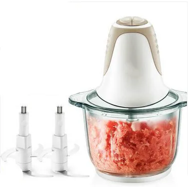 Blenders The meat grinder USES an electric multi-purpose minced to stir up the dumplings.