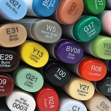 Copic Sketch Маркеры 358 цветов оригинальные профессиональные художественные кисти Маркер ручки Япония ссылка 2