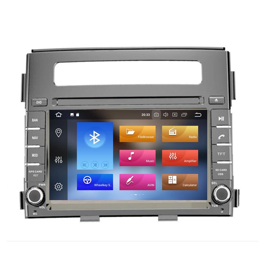 Восьмиядерный Android 10 4 Гб RAM 3G 4G WIFI DAB + RDS автомобильный DVD мультимедийный плеер