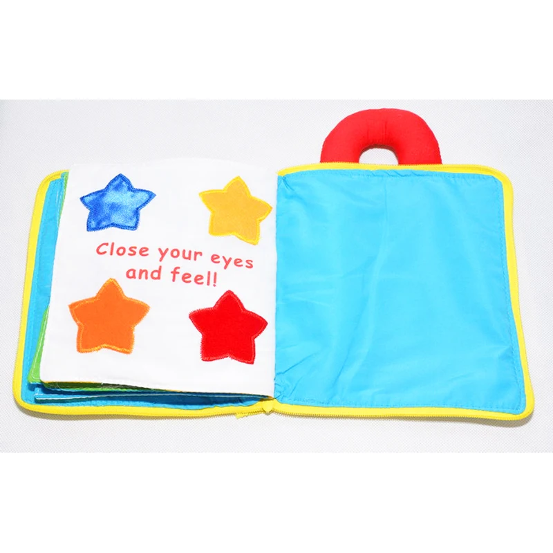 JJOVCE-Baby-Cloth-Book-Baby-Fabric-Books-Early-Educational-Learning-Toy-Learn-to-Wear-Baby-Bedtime-Game-Story-Sensory-Develop-05