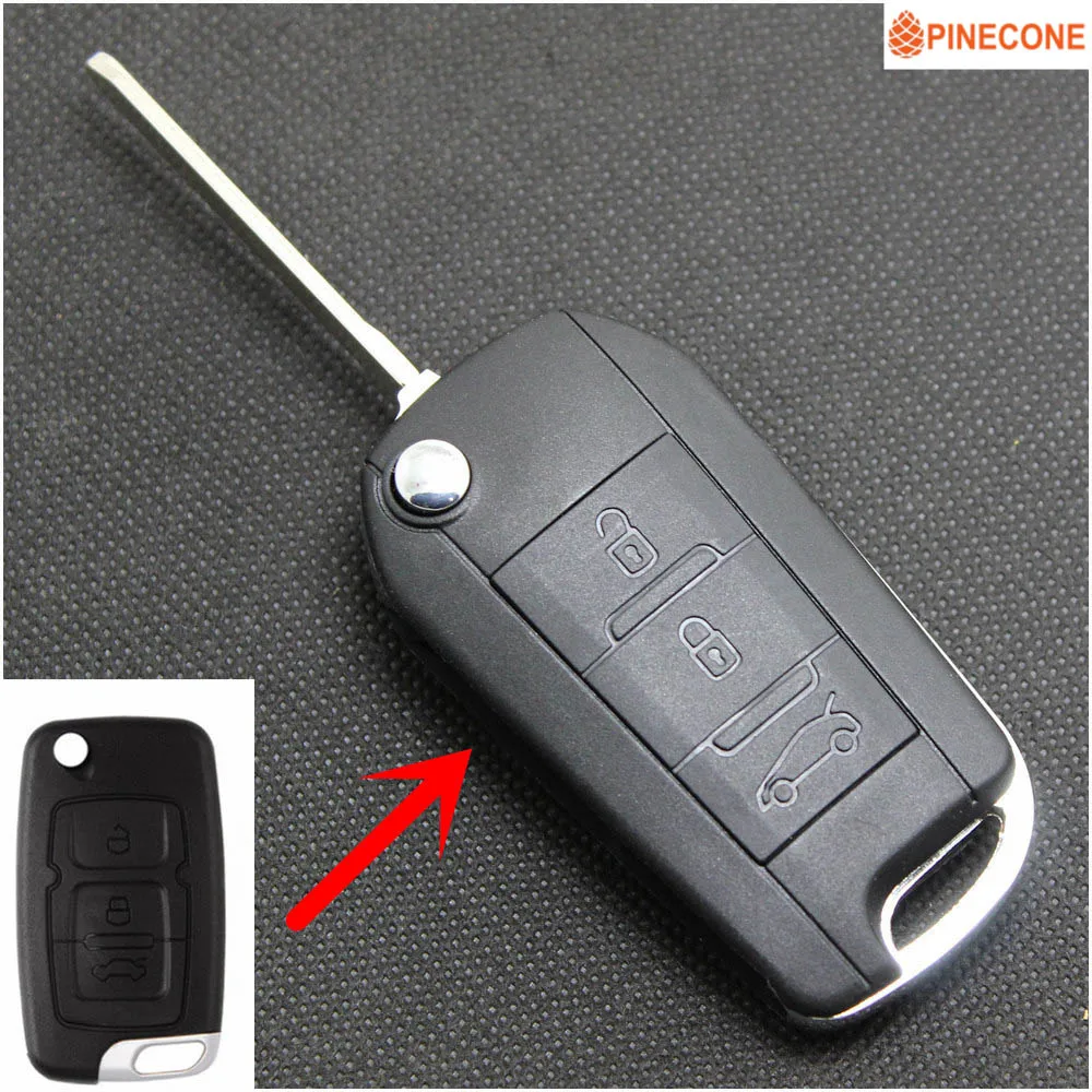 PINECONE для GEELY EMGRAND EC715 EC718 GLEAGLE GX7 ENGLON SC7 SX7 чехол тюнинг 3 кнопки модифицированный