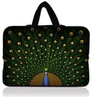 Павлин 1" 17.3" из неопрена для ноутбука сумка чехол держатель+ Скрыть Ручка для HP Dell