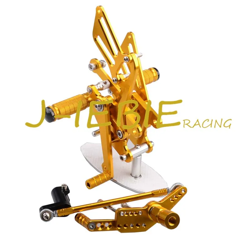 

CNC Racing Rearset Регулируемые задние комплекты подножки подходят для Honda CBR1000RR 2008-2015 GOLD
