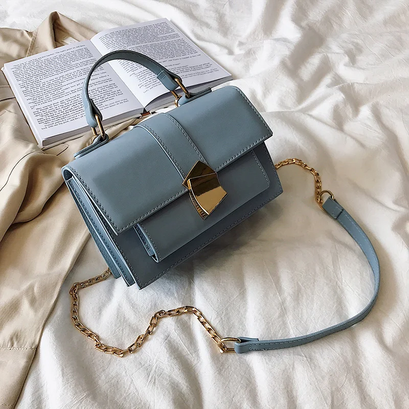 

Bags for Women 2019 Chain Crossbody Bag Female Highquality Leather Handbag Ladies Fashion Shoulder Messenger Bag flap Small Tote