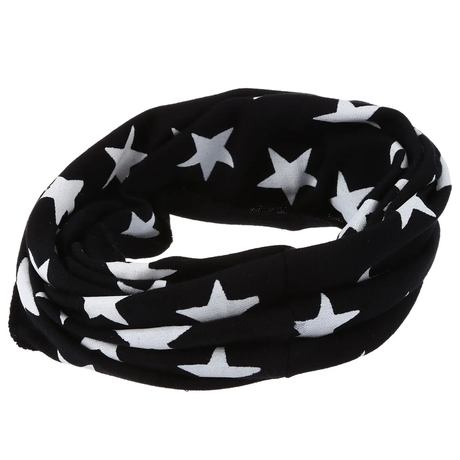 

Kids Boys Girls Stars Patterns O-ring Cute Scarf Warm Scarve Neckerchief