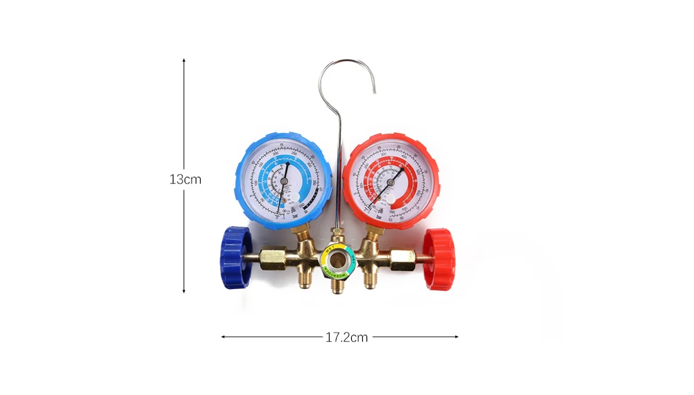 R22/R134/R404/R410 кондиционер манометр делитель тока метр комплект Кондиционер Холодильное
