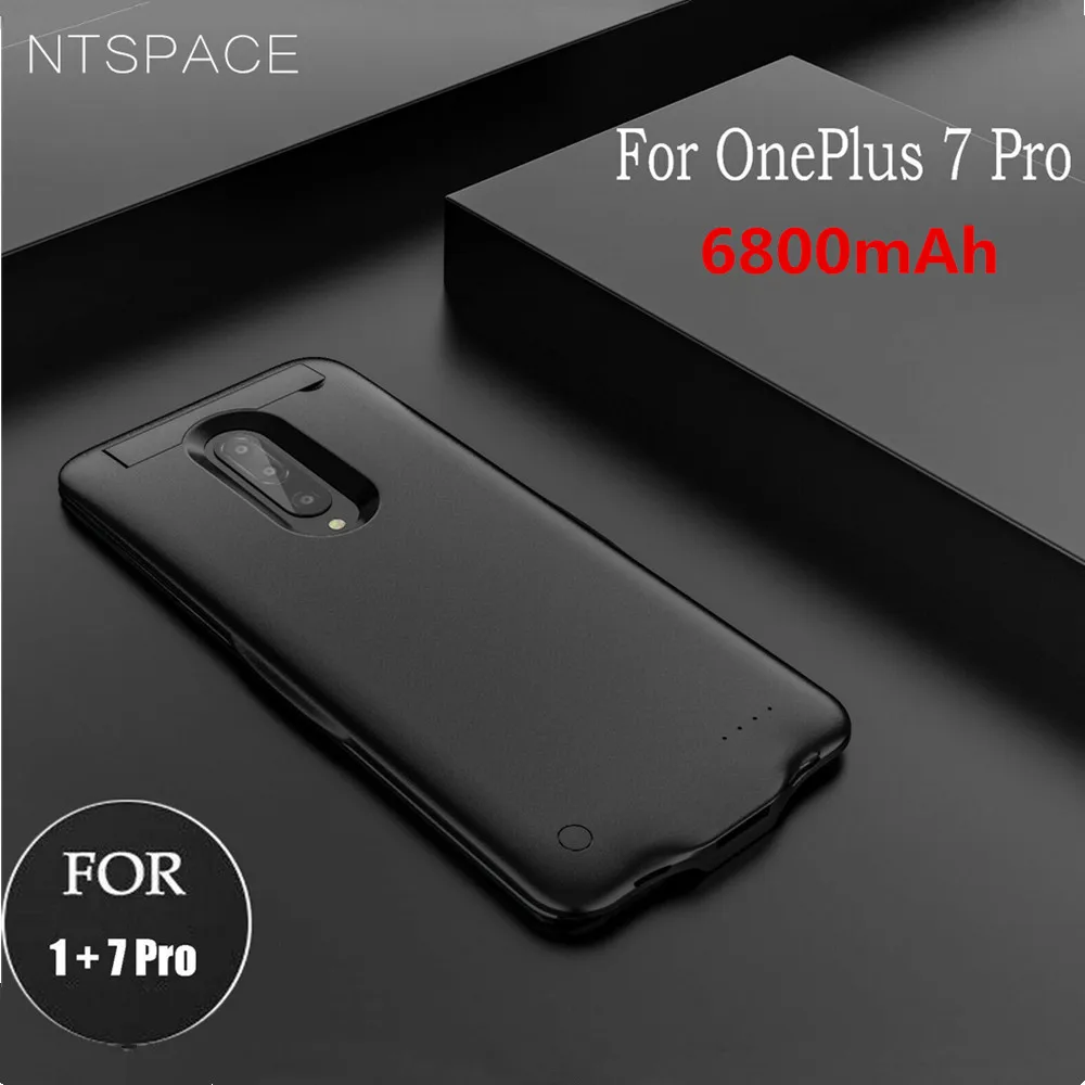 Портативное зарядное устройство NTSPACE 6800 мАч чехол для Oneplus 7 портативного