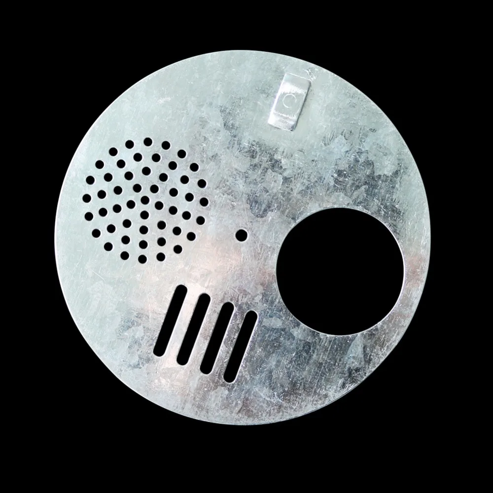 2 Pcs Large Galvanized Metal Hive Door Beekeeping Beekeeper Box High Quality Entrance Disc Bee Nest Gate Beekeeping Fittings