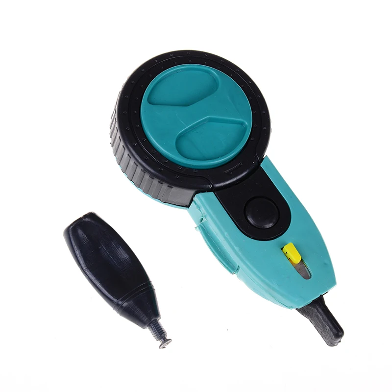 Woodworking Tool Carpenter Manual Ink Marker Scriber Ink Fountain Ink Duct EDC Tools With 8M Chalk Lines