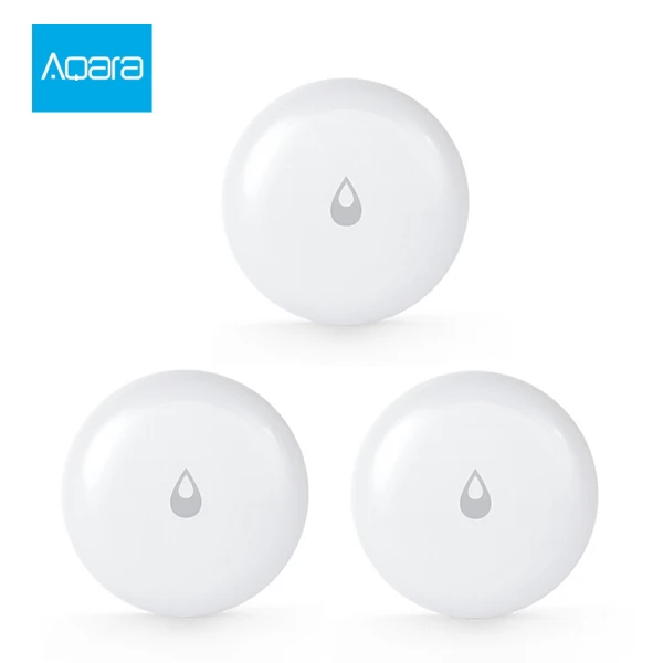 

Xiaomi Mijia Aqara IP67 Water Immersing Sensor Flood Water Leak Detector for Home Remote Alarm Security Soaking Sensor