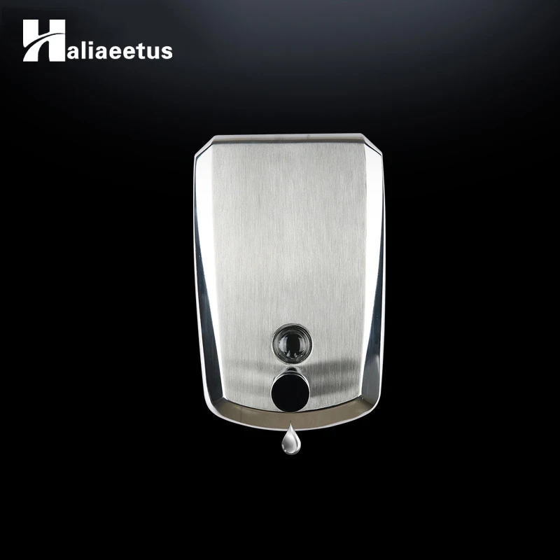 Liquid Soap Dispensers 304 Stainless Steel Wall Mounted Bathroom Liquid