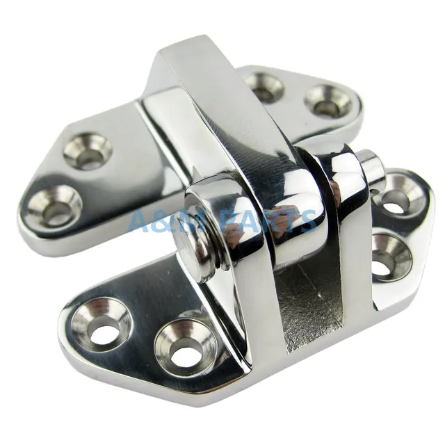 Marine Boat Stainless Steel Hatch Hinge w/ Removable Pin Solid Cast