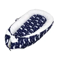 Детская бионическая кровать для новорожденных, манеж для кроватки, переносное съемное моющееся детское гнездо, спальная кровать, дорожная кроватка, кровать, гнездо