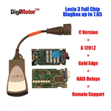 New! Original Lexia 3 PP2000 Diagbox 7.65 Full Chip 921815C For Lexia3 Citroen Peugeot Diagnostic Tool Lexia-3 PSA XS Evolution