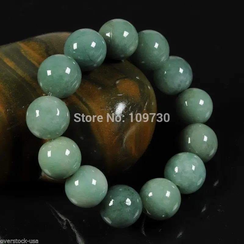 00986 FINE Certified A Grade (Oil-Green jadeite) Carved 16-17mm Bead Bracelet frontier cinnamon powder korintje a grade 3% oil 16 ounce bags