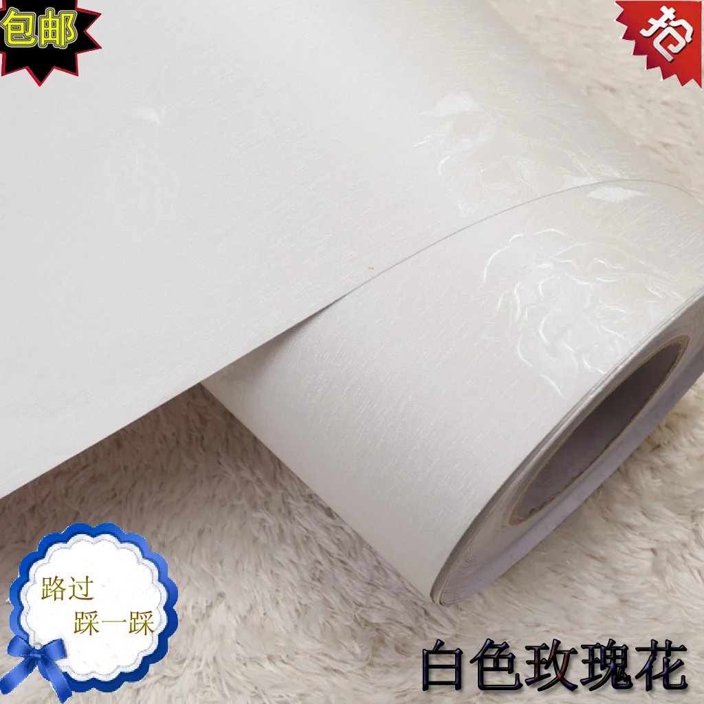 Online kopen wholesale wit rose behang uit china wit rose behang ...