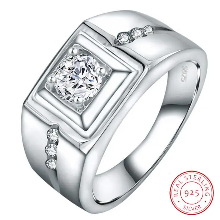 

925 sterling silver ring European and American hipster domineering men's ring jewelry gift for men Drop shipping YLQ0837