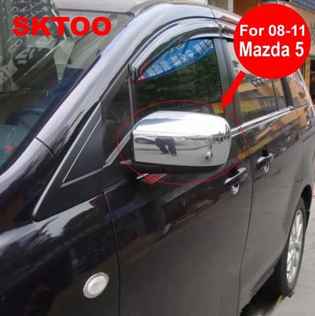 

SKTOO Fit For 2008-2011 Mazda 5 / M5 reversing mirror cover / rearview mirror cover decoration modified special