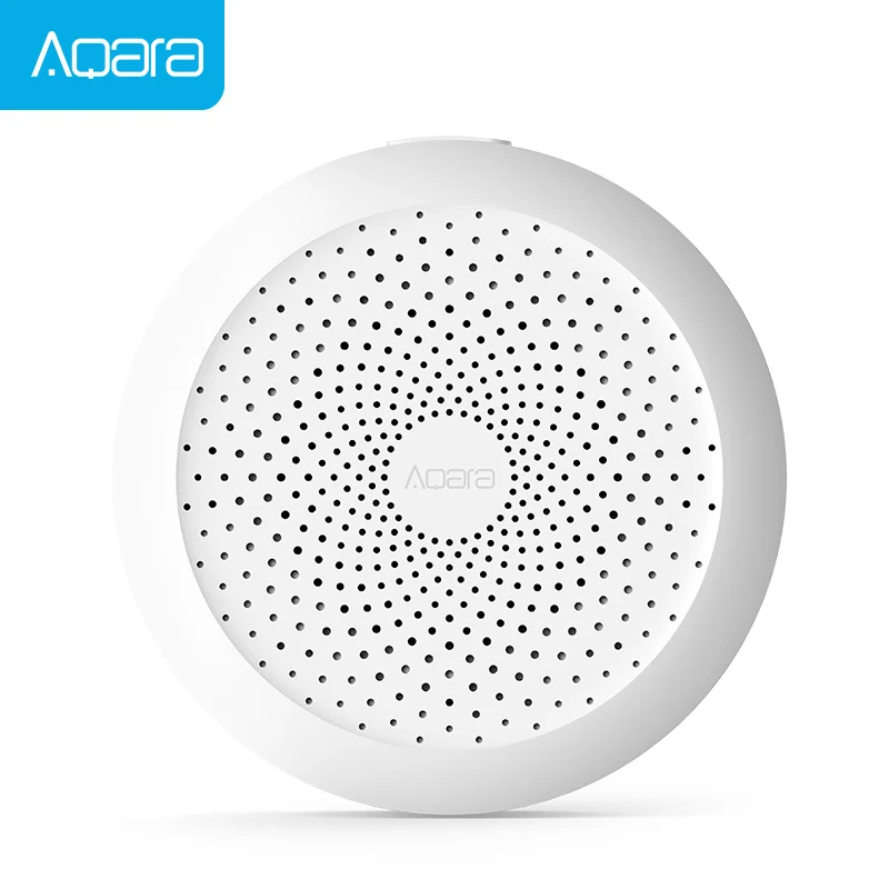  Newest Xiaomi Mijia Aqara Hub Mi Gateway with RGB Led night light Smart work with For Apple Homekit