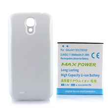 Для телефона samsung запасная батарея 5600 мАч Расширенная резервная утолщенная батарея+ белая задняя крышка для samsung Galaxy S4 SIV i9500