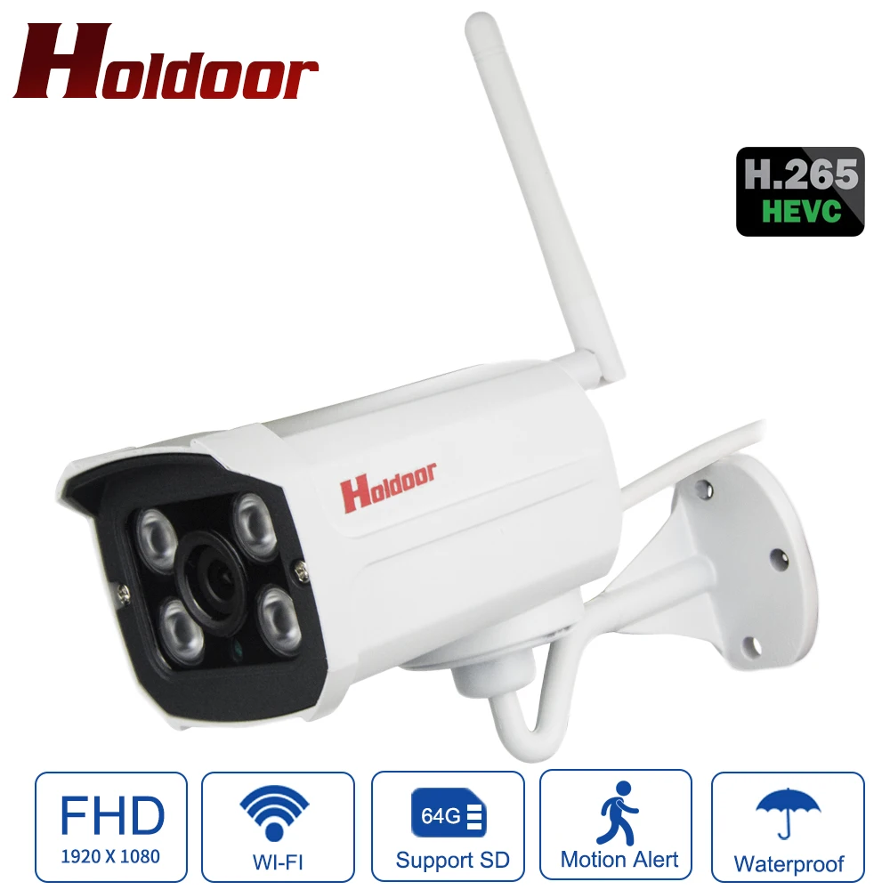 

Holdoor H.265 Full HD 1080P IP Camera IMX307 Starlight WiFi IPC Metal Motion Detection Email Alarm Video Outdoor Weatherproof