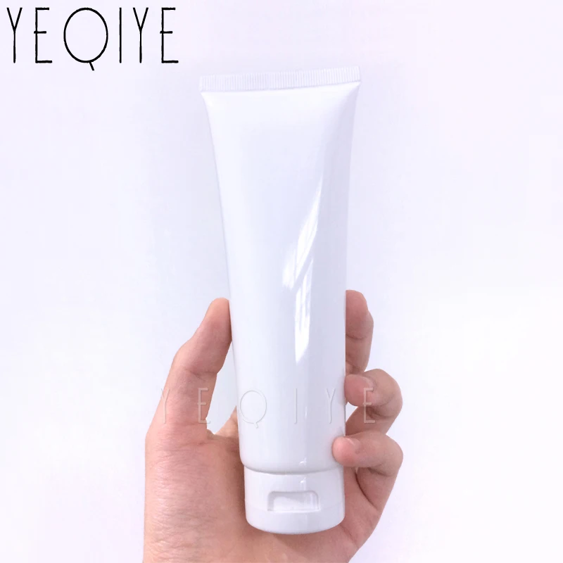 

150G Plastic Soft Bottle Cosmetics Facial Cleanser Cream 150ML Empty Squeeze Tube Shampoo Lotion Refillable Bottles Free Shippin