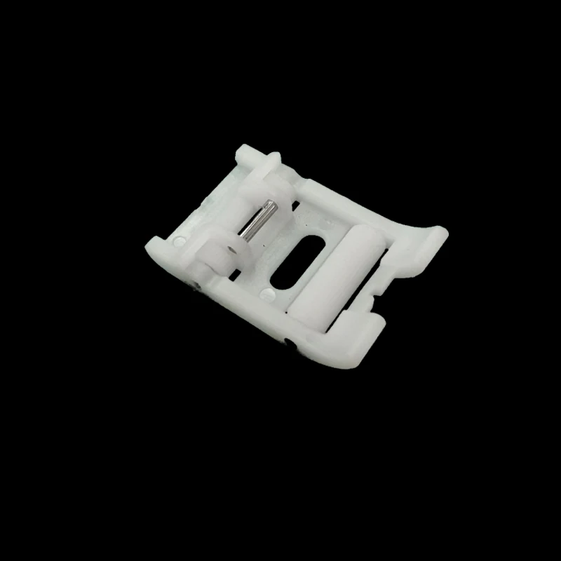 

1Pcs Teflon Roller Leather Non-slip Sewing Presser Foot for Home Multifunction Sewing Machine New Select Sewing Machine Parts