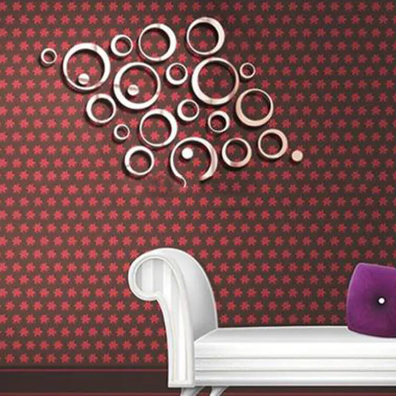 3D Cute Mirror Designed Craft Kitchen Livingroom Home Decor Wall Sticker 3D Cute Mirror Designed Craft Kitchen Livingroom Home Decor Wall Sticker