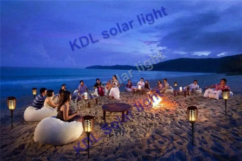 

4pcs/lot new arrival Solar 96LED Lawn Dancing flame Torch Lights radar 3 working mode LED Flame Lamp Solar Water torch lands