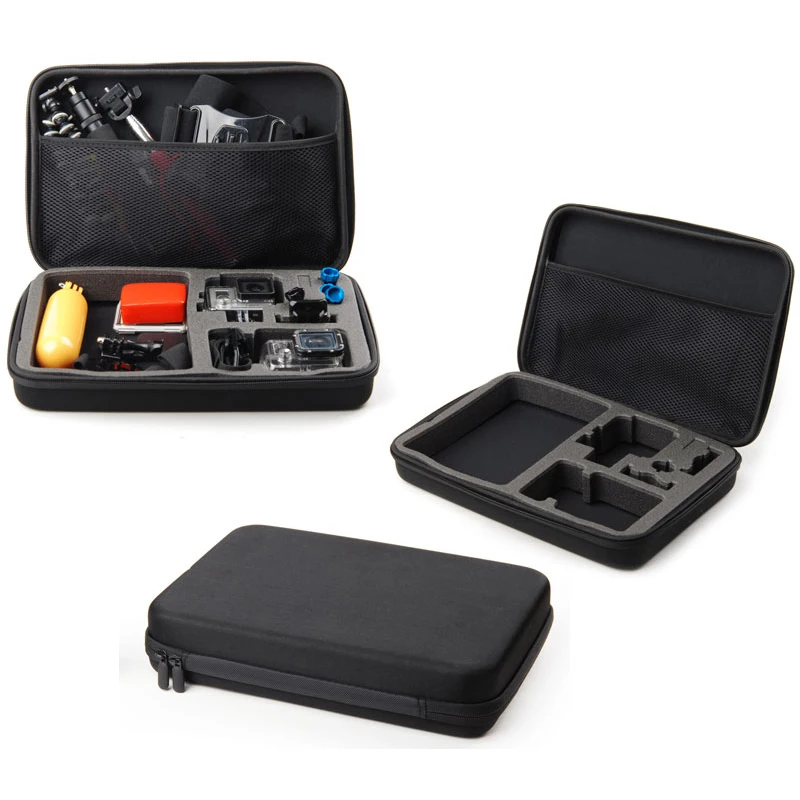 GoPro-Accessories-Big-EVA-Collection-Box-Large-case-bag-For-SJCAM-SJ4000-SJ5000-Go-pro-Hero