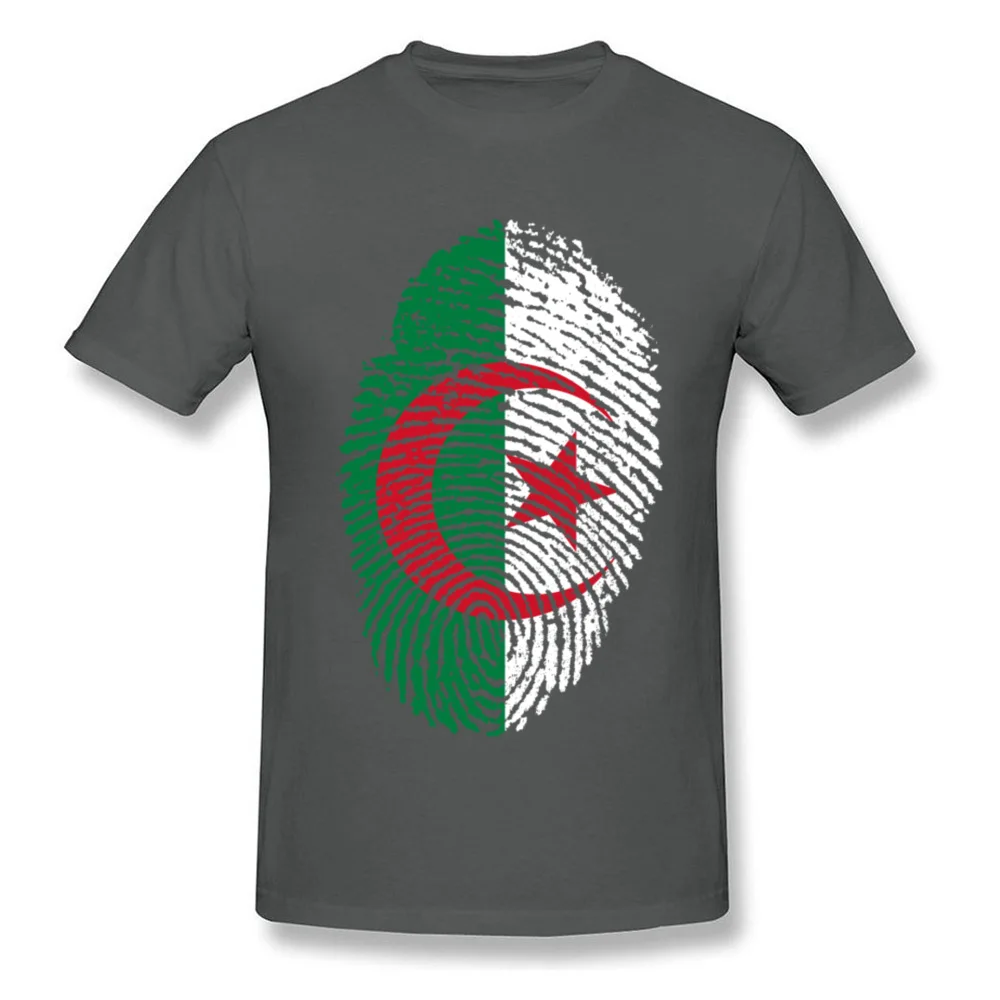 Algeria Flag Fingerprint_carbon