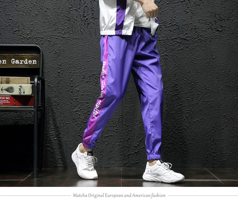 Harem Cargo Pants Men Streetwear Hip Hop Japan Style Trousers Male Khaki Loose Straight Pants  (39)