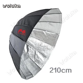 

Falconeyes Large soft box reflective umbrella dual-use 2.1 m 16-angle soft box reflective umbrella 16ASB-21 CD50 T06