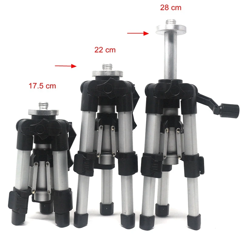 

AT280 Tripod for Laser Level 5/8'' Connector 17.5-28cm Infrared Laser Levels Tripod