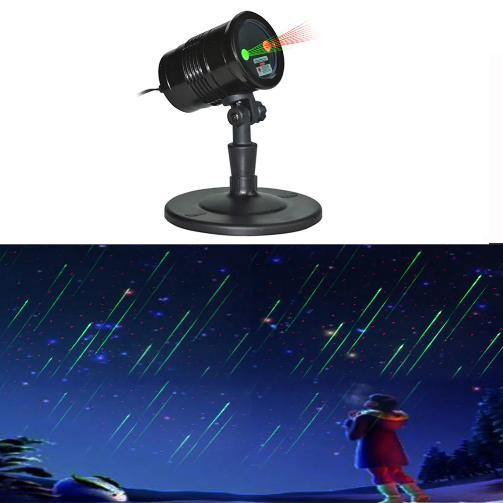

Meteor Shower Effect Laser Light Outdoor Waterproof Garden Landscape Light Lawn Lamp Hone Decoration Spotlight Projector Lamp
