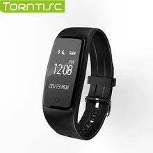 TORNTISC S1 smart wristband watch bracelet fitness tracker heart rate monitor Pedometer with bluetooth 4.0 for Android and IOS