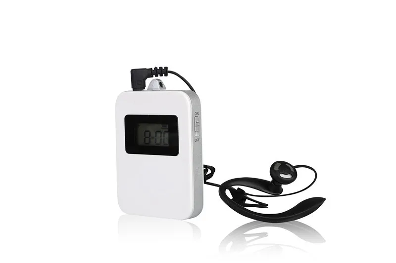 

High quality wireless audio tour guide system package(2 pc transmitter+10 pc receivers+Chargers+Accessories)