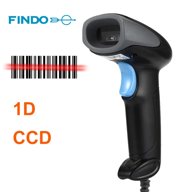 Cheap 2pcs FINDO H1 1d CCD Automatic usb Barcode Scanner Machine Portable Wired Bar Code qr Reader Cheap 2pcs FINDO H1 1d CCD Automatic usb Barcode Scanner Machine Portable Wired Bar Code qr Reader