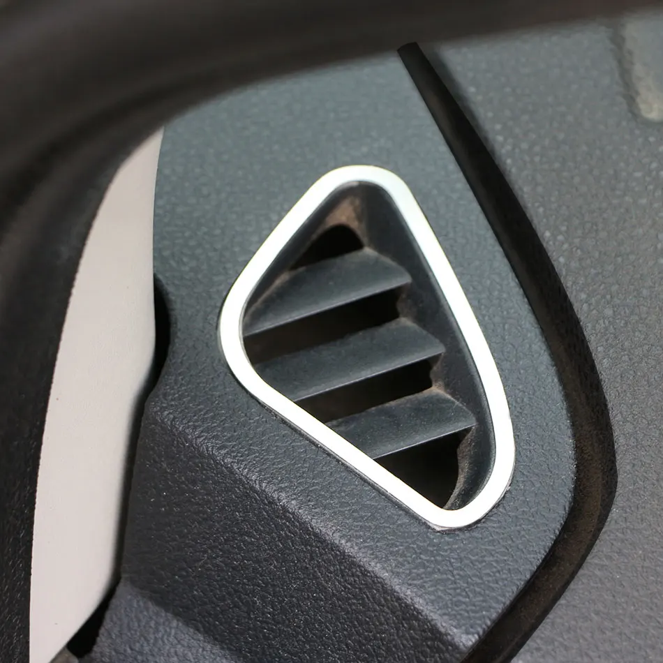 

Color My Life Stainless Steel Air Conditioning Vent Cover Sticker Accessories for Ford Focus 2 MK2 2005 - 2012 Accessories
