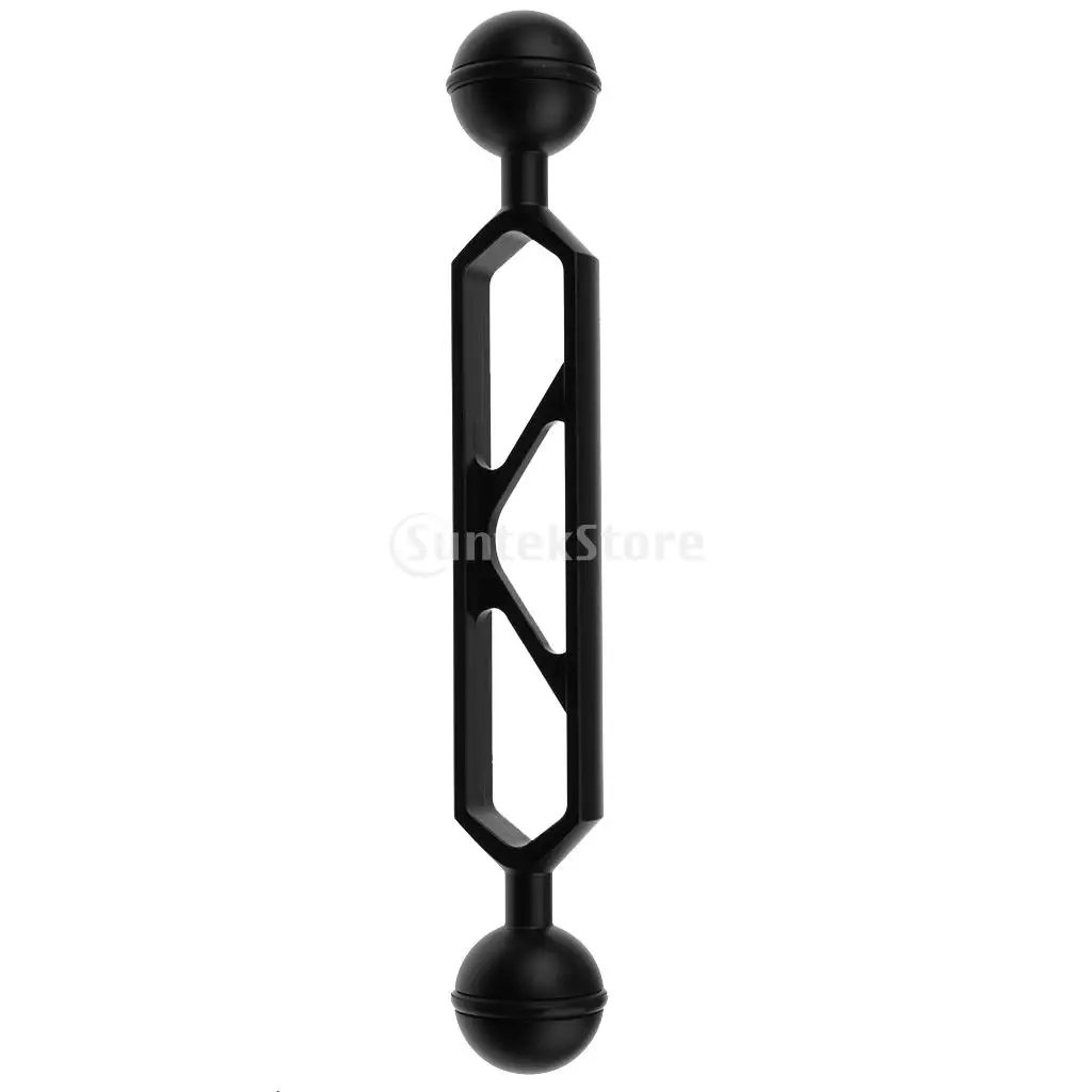 10Pieces 6'' Dual Joint Ball Extension Aluminum Alloy Arm Diving Underwater Camera High Strength, Corrosion Resistance