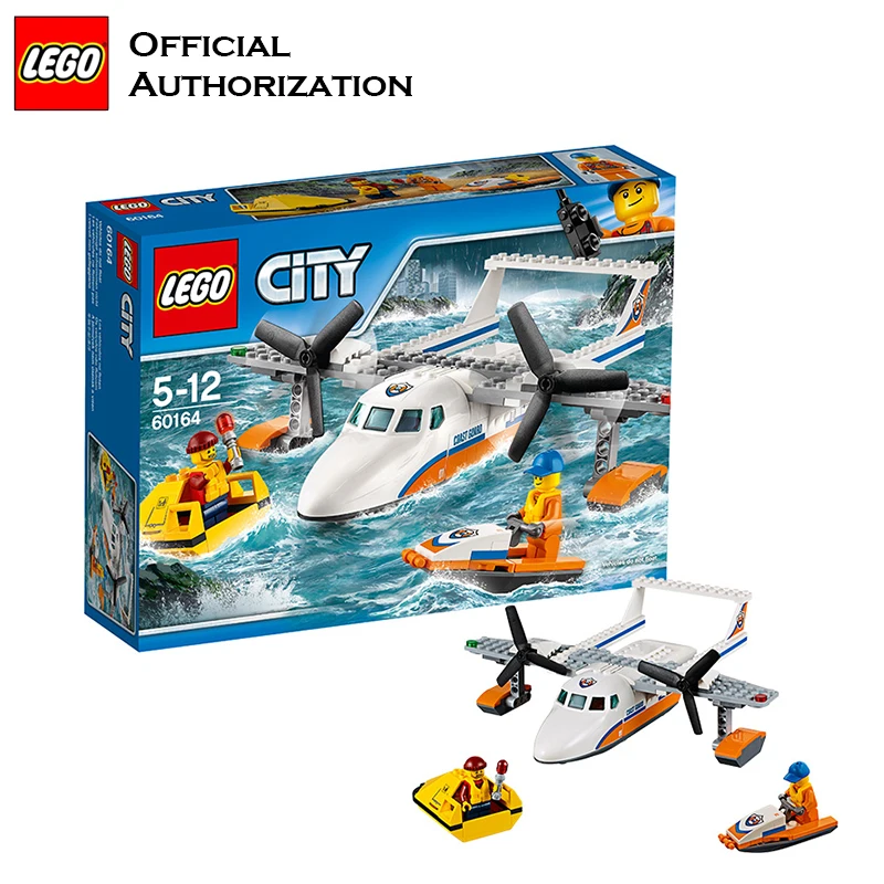 Оригинальный Стартовый Набор Lego coast guard ролевые игры строительные блоки