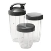 3Pcs Replacement Cups 32 Oz Colossal +24 Oz Tall +18oz Small Cup+3 Lids For Nutribullet Fruit Juicer Parts Kitchen Appliance B ► Photo 3/6