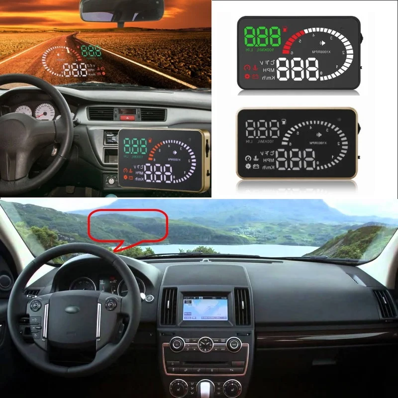 Car HUD Head Up Display For Land Rover Freelander/Discovery/Defender