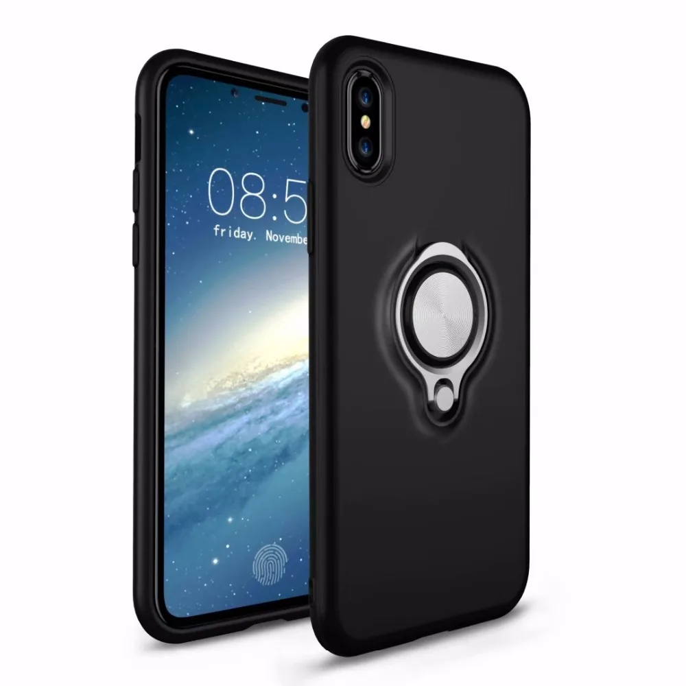For iPhone X XR case Luxury Car Holder Magnetic Bracket Finger Ring Case For iPhone XS Max 5s SE 6 6s 7 8 Plus Stand Case Cover For iPhone X XR case Luxury Car Holder Magnetic Bracket Finger Ring Case For iPhone XS Max 5s SE 6 6s 7 8 Plus Stand Case Cover
