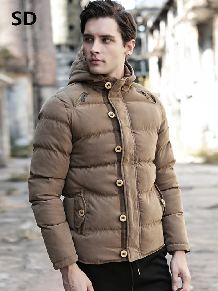 Men Jackets Coats Mens Long Coats Male Casual Parka Men Coats Winter ...