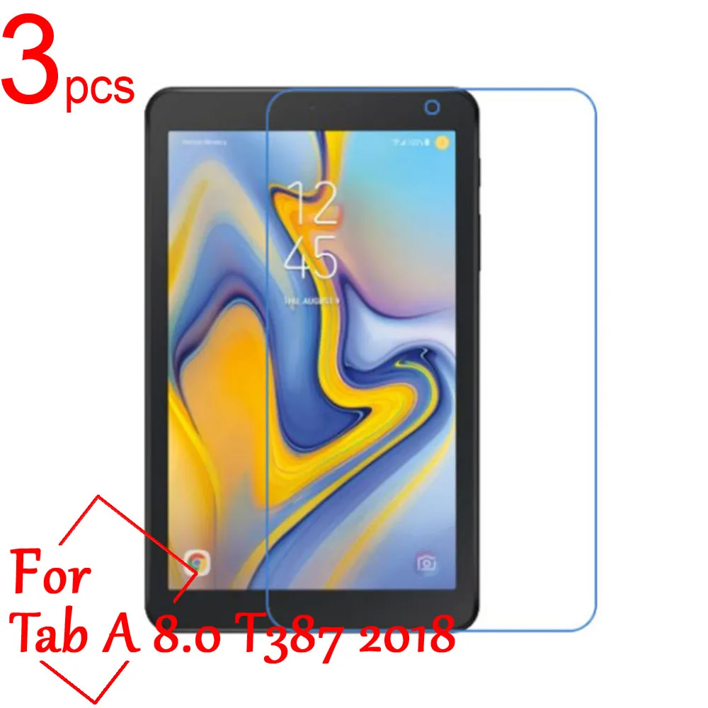 

3pcs Clear/Matte/Nano Screen Protectors Cover for Samsung Galaxy Tab A 8.0 P205 P200 T387 with S Pen 2018 2019 Protective Film