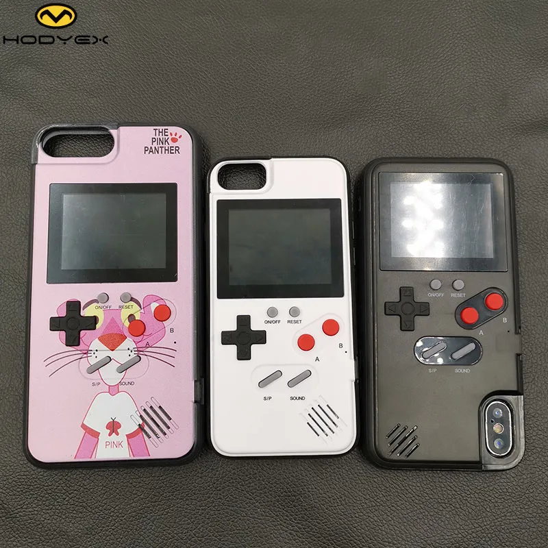

Full Color Display Game phone Case for iPhone Xs Max Xr X TPU Frame XS Max Game cover for iPhone 6 7 8 Plus Xs Max Xr Funda Capa